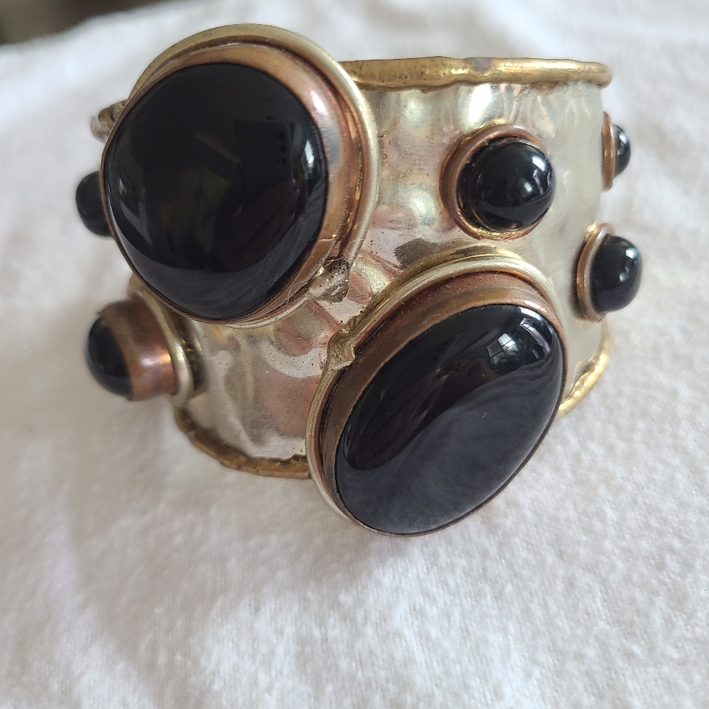 Artisan crafted cuff bracelet